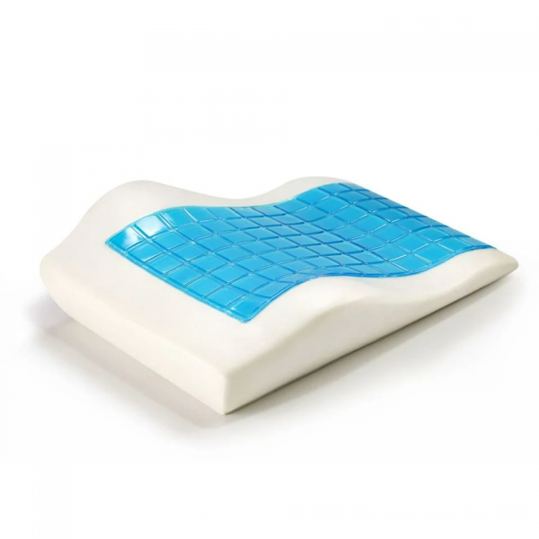 Gel Memory Foam Lumbar Cushion Lower Back Pain Relief